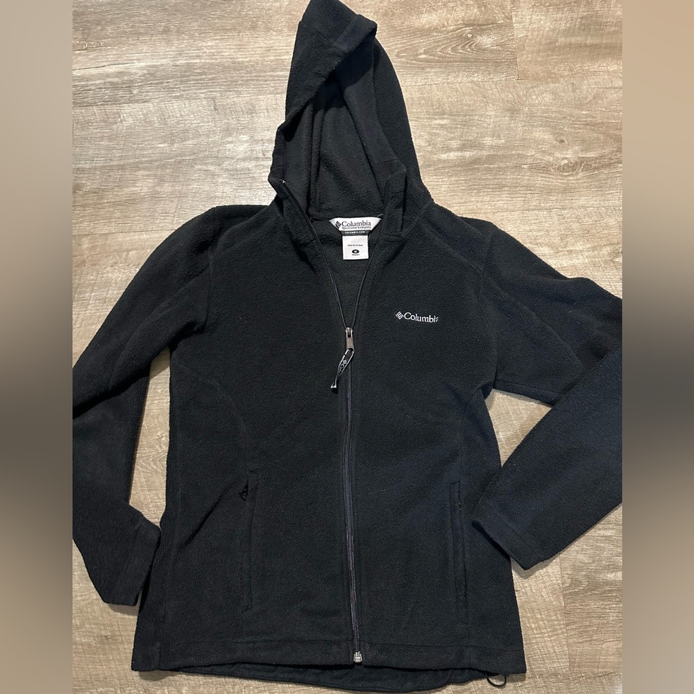 Columbia Black Full-Zip Fleece Jacket women’s
